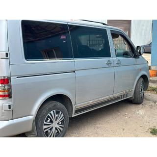 Ikkunoiden alalistat (6-osainen, ruostumaton teräs) Volkswagen T5 2010–2015 kuva 4