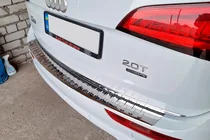 Audi Q5 2008–2017 Takapuskurin suojalista Carmos (ruostumaton teräs) kuva 5