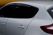 Renault Megane III 2009–2016 SW tuuliohjaimet ikkunoihin (4 kpl, HIC) kuva 2