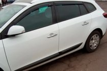 Renault Megane III 2009–2016 SW tuuliohjaimet ikkunoihin (4 kpl, HIC) kuva 6