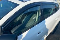 Renault Megane III 2009–2016 SW tuuliohjaimet ikkunoihin (4 kpl, HIC) kuva 9