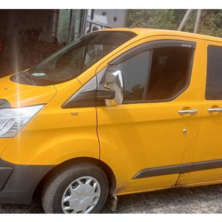 Peilinkuoret (2 kpl, ruostumaton teräs) Ford Custom 2013–2022 kuva 2