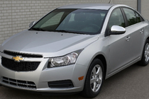 Chevrolet Cruze 2009–2015 Peilinkuoret (2 kpl, ruostumaton teräs) kuva 1