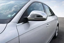 Audi A4 B8 2007–2015 Kromatut peilinkuoret 2008-2010 (2 kpl, ruostumaton teräs) kuva 1