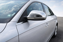 Audi A3 2003–2012 Kromatut peilinkuoret 2008-2010 (2 kpl, ruostumaton teräs) kuva 1