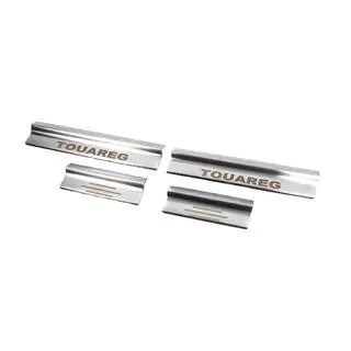 Carmos sisäpuoliset kynnyslistat (4 kpl, ruostumaton teräs) kuva 1