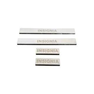 Carmos-kynnyslistat (4 kpl, ruostumaton teräs) kuva 2