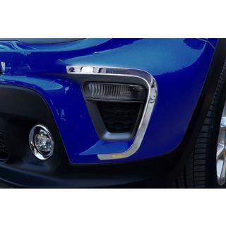 Kromisuojalistat sumuvaloihin 2019+ (2 kpl, ruostumaton teräs) Jeep Renegade 2014– kuva 1