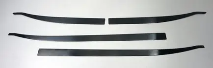 Jeep Renegade 2014– Ovenlistat Musta Kromi (4 kpl, ruostumaton teräs) kuva 2