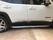 Jeep Renegade 2014– Ovenlistat Musta Kromi (4 kpl, ruostumaton teräs) kuva 4
