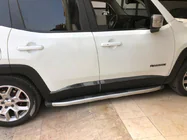 Jeep Renegade 2014– Ovenlistat Musta Kromi (4 kpl, ruostumaton teräs) kuva 1