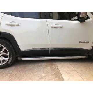 Ovenlistat Musta Kromi (4 kpl, ruostumaton teräs) Jeep Renegade 2014– kuva 4