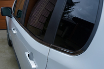Jeep Renegade 2014– Ikkunalistat Musta Kromi (6 kpl, ruostumaton teräs) kuva 2