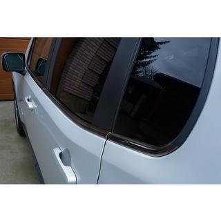 Ikkunalistat Musta Kromi (6 kpl, ruostumaton teräs) Jeep Renegade 2014– kuva 2