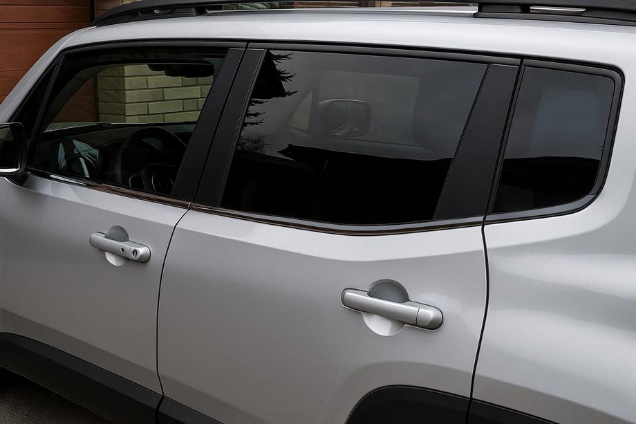 Jeep Renegade 2014– Ikkunalistat Musta Kromi (6 kpl, ruostumaton teräs) Image