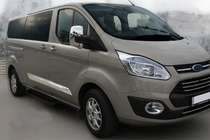 Ford Custom 2013–2022 Sivupeilien kuoret, matta harmaa (2 kpl, muovi) kuva 4