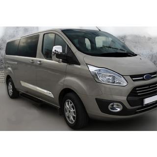 Sivupeilien kuoret, matta harmaa (2 kpl, muovi) Ford Custom 2013–2022 kuva 4