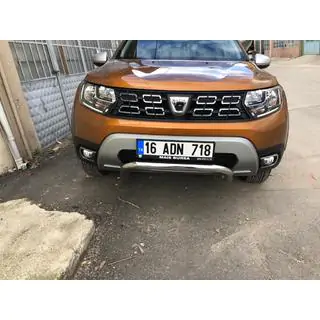 Sumuvalojen kehykset (2 kpl, ruostumaton teräs) Renault Duster 2018–2024 kuva 3