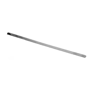 Rekisterikilven ylälista BlackChrome (ruostumaton teräs) kuva 3