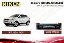 Hyundai IX-35 2010–2015 Takadiffuusorin muovinen lisäosa V3 kuva 6