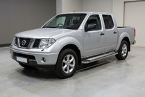 Nissan Navara 2006–2015 Maydos V2 sivuportaat (2 kpl, alumiini ↗ ruostumaton teräs) kuva 1