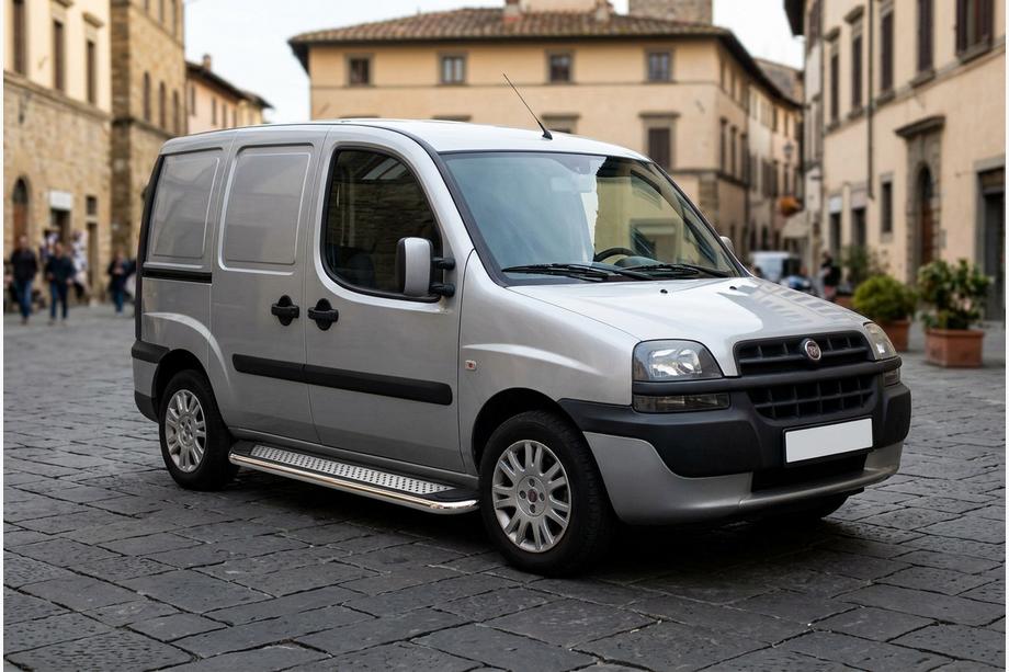 Fiat Doblo I 2001–2005 Maydos V2 sivuportaat (2 kpl, alumiini ↗ ruostumaton teräs) Image