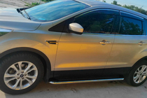 Ford Kuga/Escape 2013–2019 Maydos V2 sivuaskelmat (2 kpl, alumiini + ruostumaton teräs) kuva 9