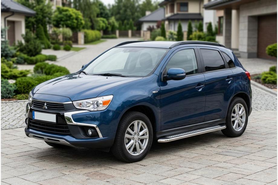 Mitsubishi ASX 2010–2023 Maydos V2 sivuportaat (2 kpl, alumiini ↗ ruostumaton teräs) Image