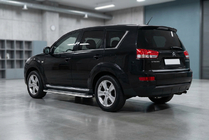 Citroen C-Crosser 2007–2013 Maydos V2 sivuportaat (2 kpl, alumiini ↗ ruostumaton teräs) kuva 1