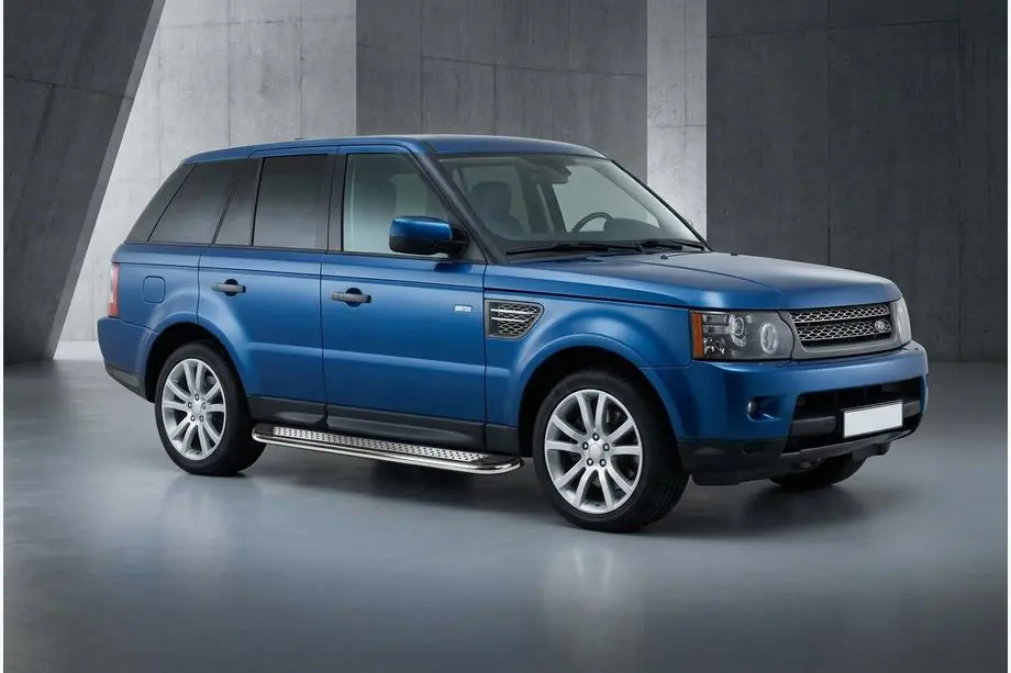 Range Rover Sport 2005–2013 Maydos V2 sivuportaat (2 kpl, alumiini ↗ ruostumaton teräs) Image