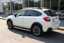 Subaru XV 2011–2017 Maydos V2 sivuportaat (2 kpl, alumiini ↗ ruostumaton teräs) kuva 1