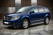 Dodge Journey 2008–2020 Maydos V2 sivuportaat (2 kpl, alumiini ↗ ruostumaton teräs) kuva 1