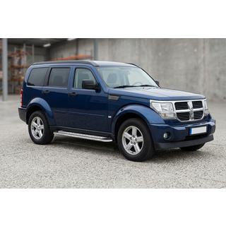Maydos V2 sivuportaat (2 kpl, alumiini ↗ ruostumaton teräs) Dodge Nitro 2006–2011 kuva 1