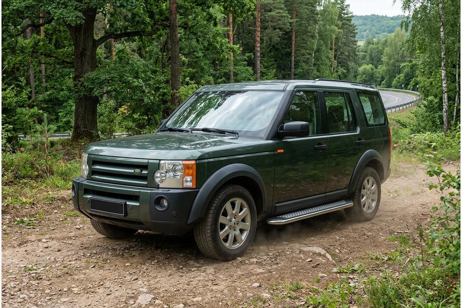 Land Rover Discovery III 2004–2009 Maydos V2 sivuportaat (2 kpl, alumiini ↗ ruostumaton teräs) Image