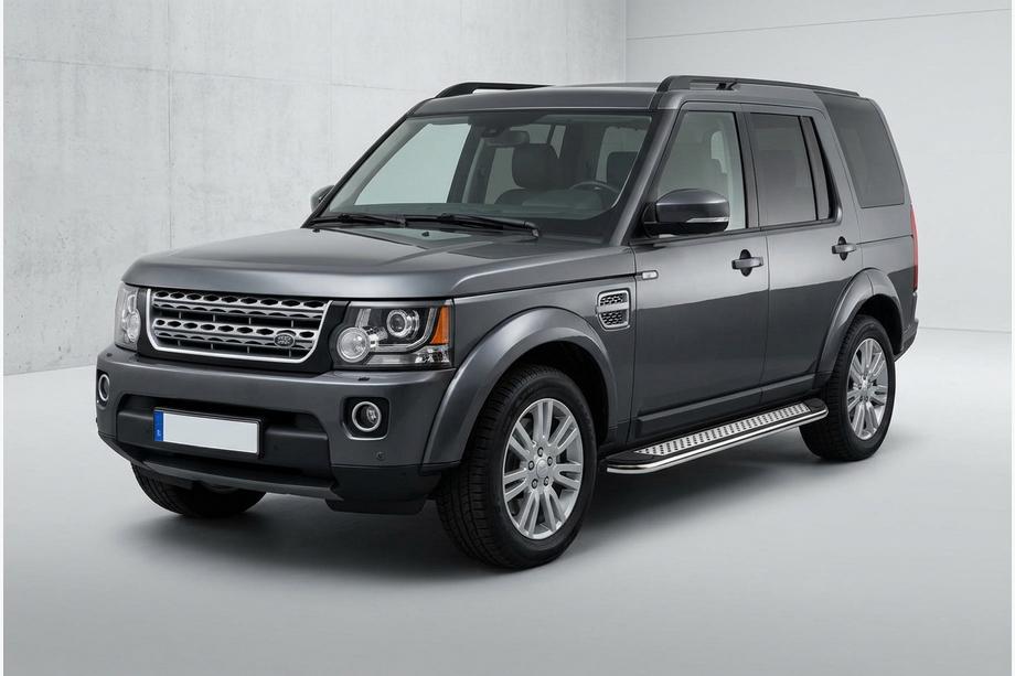 Land Rover Discovery IV 2009–2017 Maydos V2 sivuportaat (2 kpl, alumiini ↗ ruostumaton teräs) Image