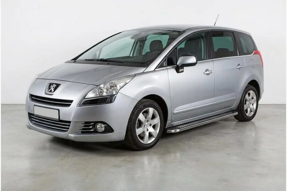 Peugeot 5008 2009–2016 Maydos V2 sivuportaat (2 kpl, alumiini ↗ ruostumaton teräs) Image