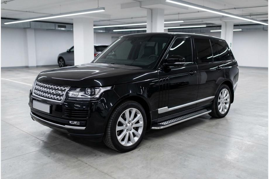 Range Rover IV L405 2013–2021 Maydos V2 sivuportaat (2 kpl, alumiini ↗ ruostumaton teräs) Image