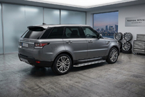 Range Rover Sport 2014–2022 Maydos V2 sivuportaat (2 kpl, alumiini ↗ ruostumaton teräs) kuva 1