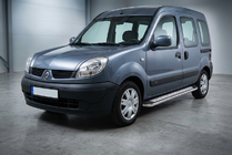 Renault Kangoo 1998–2008 Maydos V2 sivuportaat (2 kpl, alumiini ↗ ruostumaton teräs) kuva 1