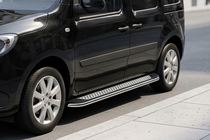 Renault Kangoo 2008–2020 Maydos V2 sivuportaat (2 kpl, alumiini ↗ ruostumaton teräs) kuva 1