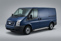 Ford Transit 2000–2014 Maydos V2 sivuportaat (2 kpl, alumiini ↗ ruostumaton teräs) L1 (lyhyt) kuva 1
