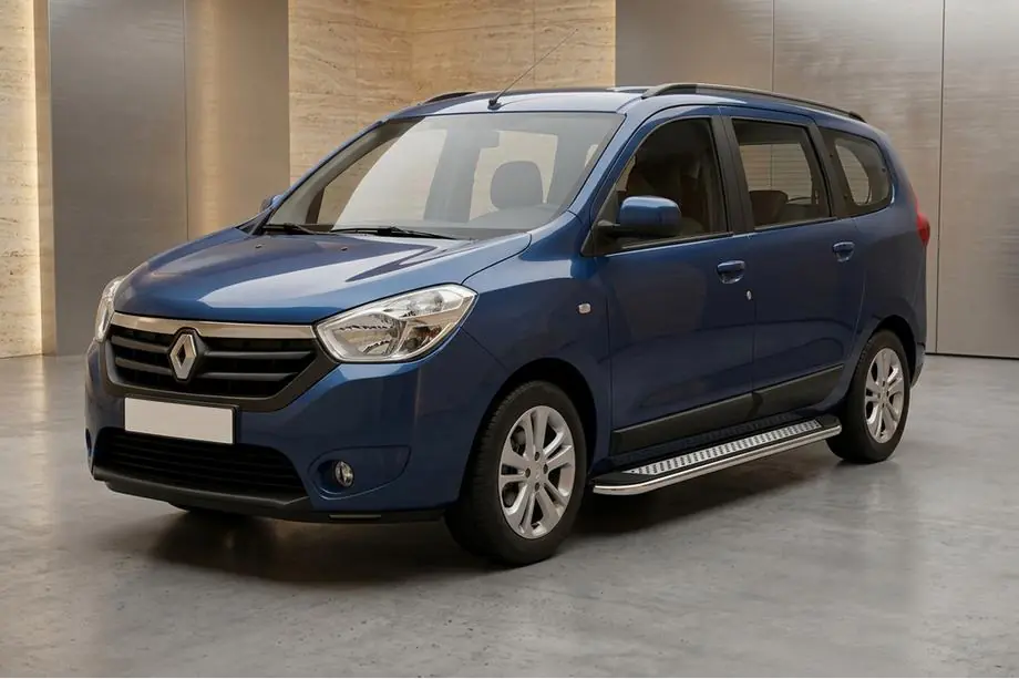 Renault Lodgy 2013–2022 Maydos V2 sivuportaat (2 kpl, alumiini ↗ ruostumaton teräs) Image