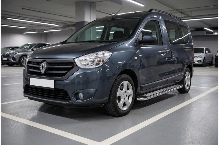 Renault Dokker 2013–2022 Maydos V2 sivuportaat (2 kpl, alumiini ↗ ruostumaton teräs) Image