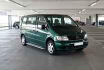 Mercedes Vito W638 1996–2003 Maydos V2 sivuportaat (2 kpl, alumiini ↗ ruostumaton teräs) kuva 1