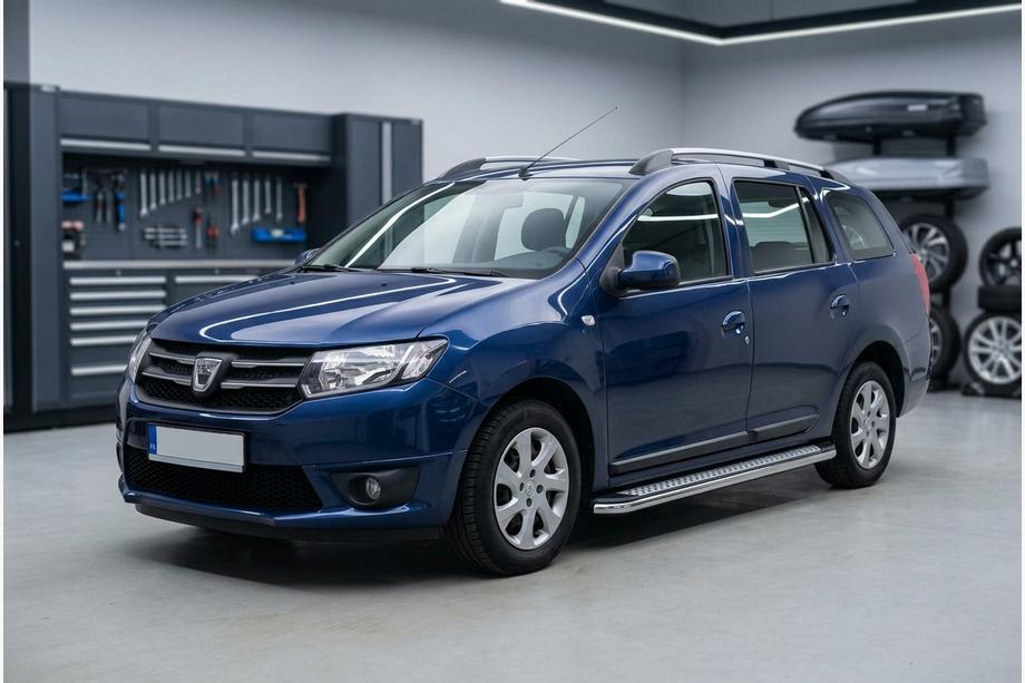 Renault Logan MCV 2013–2022 Maydos V2 sivuportaat (2 kpl, alumiini ↗ ruostumaton teräs) Image