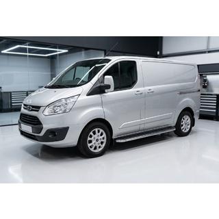 Maydos V1 sivuastinlaudat (2 kpl, alumiini / ruostumaton teräs) Ford Custom 2013–2022 kuva 1