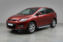 Mazda CX-7 2006–2012 Maya V2 sivuportaat (2 kpl, alumiini) kuva 1