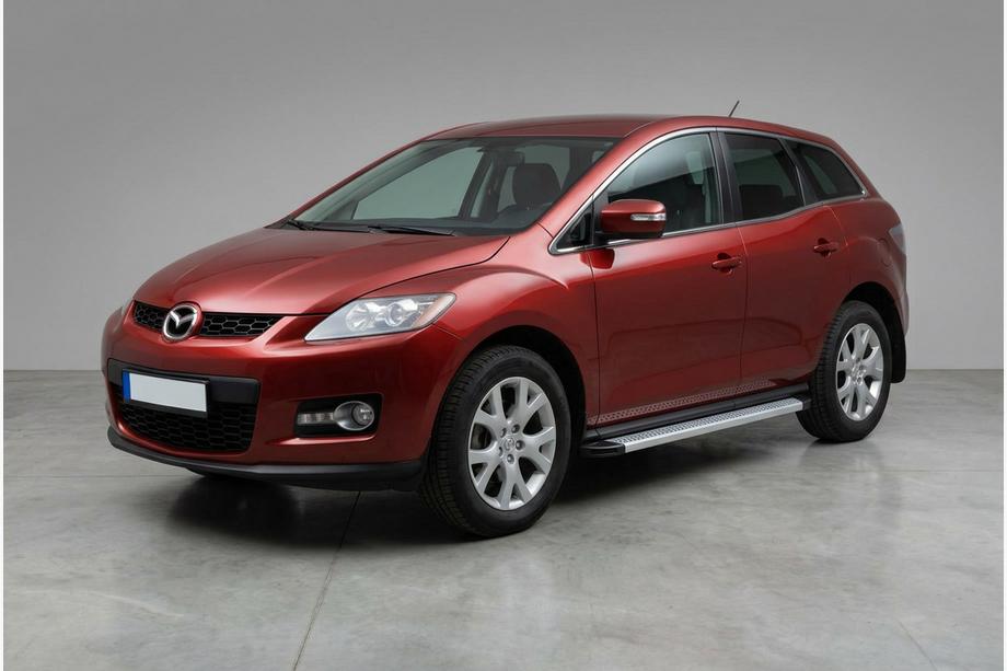 Mazda CX-7 2006–2012 Maya V2 sivuportaat (2 kpl, alumiini) Image