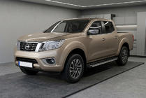Nissan Navara/NP300 2016– Astinlaudat Maya V1 (2 kpl, alumiini) kuva 1