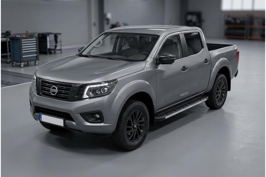 Nissan Navara/NP300 2016– Duru sivuastinlaudat (2 kpl, alumiini) Image